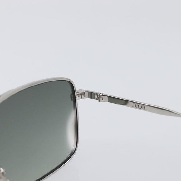 Christian Dior Sunglasses metal Silver Auth BA15207M