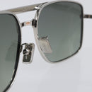 Christian Dior Sunglasses metal Silver Auth BA15207M-14