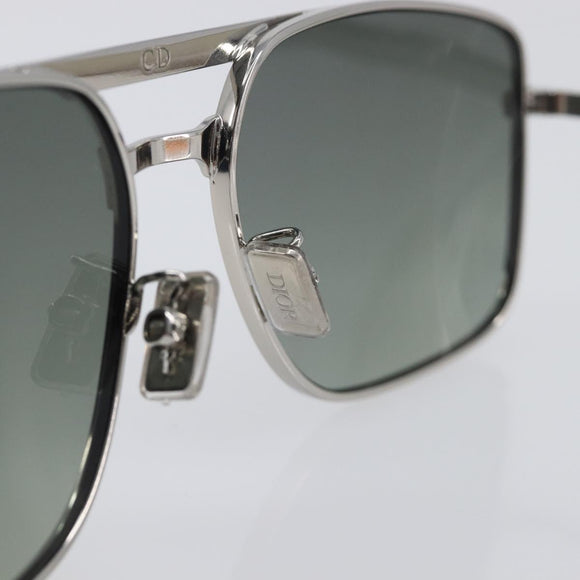 Christian Dior Sunglasses metal Silver Auth BA15207M