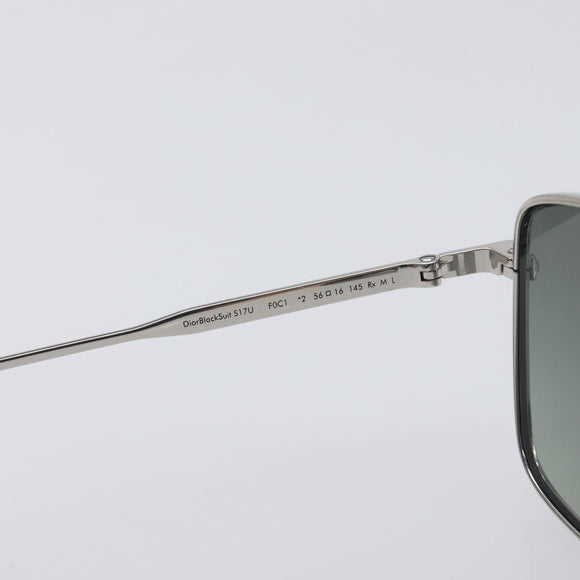 Christian Dior Sunglasses metal Silver Auth BA15207M