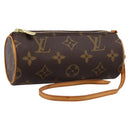LOUIS VUITTON Monogram Papillon Pouch LV Auth BA15213-1