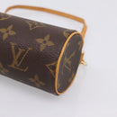 LOUIS VUITTON Monogram Papillon Pouch LV Auth BA15213-14