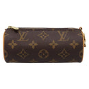 LOUIS VUITTON Monogram Papillon Pouch LV Auth BA15213-13