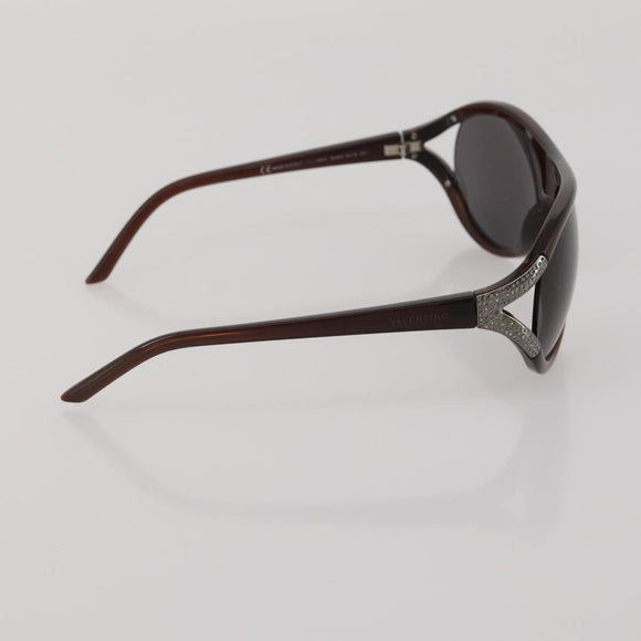 VALENTINO Celine Salvatore Ferragamo Sunglasses plastic 4 Set Black Auth BA15214