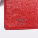 LOUIS VUITTON Epi Agenda PM Day Planner Cover Red R20057 LV Auth BA15220-12