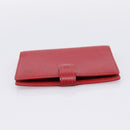 LOUIS VUITTON Epi Agenda PM Day Planner Cover Red R20057 LV Auth BA15220-4