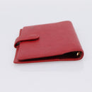 LOUIS VUITTON Epi Agenda PM Day Planner Cover Red R20057 LV Auth BA15220-6