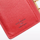 LOUIS VUITTON Epi Agenda PM Day Planner Cover Red R20057 LV Auth BA15221-17