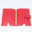 LOUIS VUITTON Epi Agenda PM Day Planner Cover Red R20057 LV Auth BA15221-8