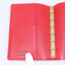 LOUIS VUITTON Epi Agenda PM Day Planner Cover Red R20057 LV Auth BA15221-18