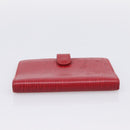 LOUIS VUITTON Epi Agenda PM Day Planner Cover Red R20057 LV Auth BA15221-4