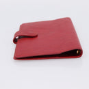 LOUIS VUITTON Epi Agenda PM Day Planner Cover Red R20057 LV Auth BA15221-5
