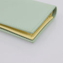 GUCCI GG Marmont Bifold Wallet Leather Green 790055 Auth BA15223M-15