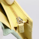 GUCCI GG Marmont Bifold Wallet Leather Green 790055 Auth BA15223M-22
