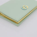 GUCCI GG Marmont Bifold Wallet Leather Green 790055 Auth BA15223M-14