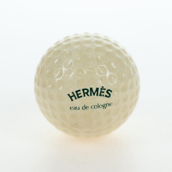 HERMES Eau de Cologne Golf Set perfume Leather White Auth BA15228V