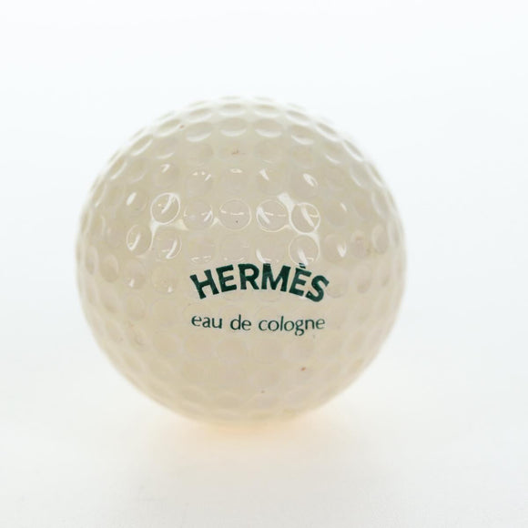 HERMES Eau de Cologne Golf Set perfume Leather White Auth BA15228V