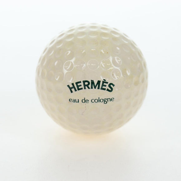 HERMES Eau de Cologne Golf Set perfume Leather White Auth BA15228V