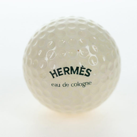 HERMES Eau de Cologne Golf Set perfume Leather White Auth BA15228V