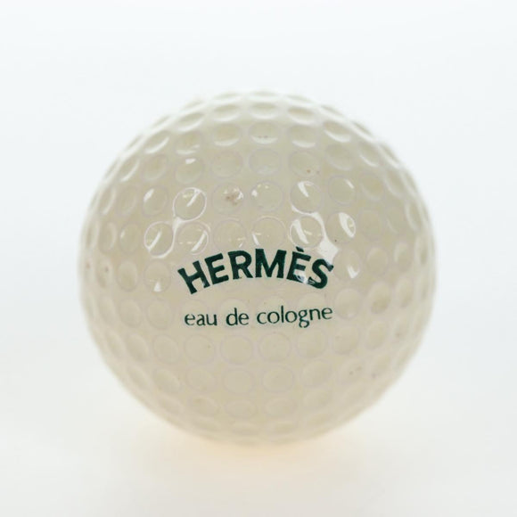 HERMES Eau de Cologne Golf Set perfume Leather White Auth BA15228V