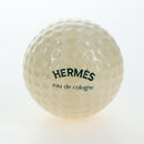 HERMES Eau de Cologne Golf Set perfume Leather White Auth BA15228V-20
