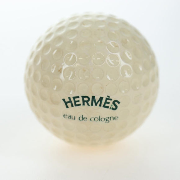 HERMES Eau de Cologne Golf Set perfume Leather White Auth BA15228V
