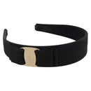 Salvatore Ferragamo Vala Katyusha Canvas Black Auth BA15229-1