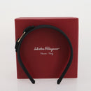 Salvatore Ferragamo Vala Katyusha Canvas Black Auth BA15229-8