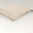 BVLGARI Logo Mania Tote Bag Canvas Beige Auth BA1523-24