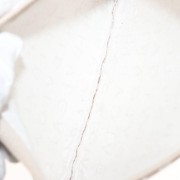 BVLGARI Logo Mania Tote Bag Canvas Beige Auth BA1523