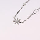 Christian Dior Necklace metal Silver Auth BA15231M-10