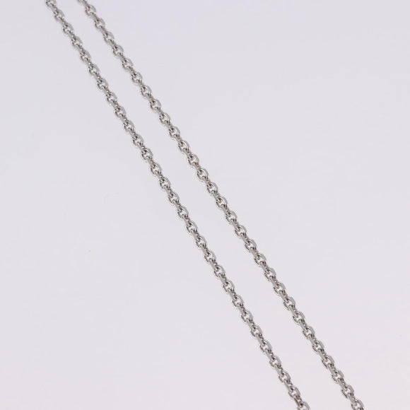 Christian Dior Necklace metal Silver Auth BA15231M