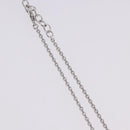 Christian Dior Necklace metal Silver Auth BA15231M-7