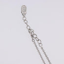 Christian Dior Necklace metal Silver Auth BA15231M-8