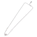 Christian Dior Necklace metal Silver Auth BA15231M-9
