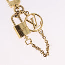 LOUIS VUITTON Micro Charm LV Padlock Charm metal Gold M01555 LV Auth BA15232V-3