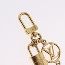 LOUIS VUITTON Micro Charm LV Padlock Charm metal Gold M01555 LV Auth BA15232V-4