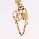 LOUIS VUITTON Micro Charm LV Padlock Charm metal Gold M01555 LV Auth BA15232V-6