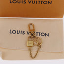 LOUIS VUITTON Micro Charm LV Padlock Charm metal Gold M01555 LV Auth BA15232V-8