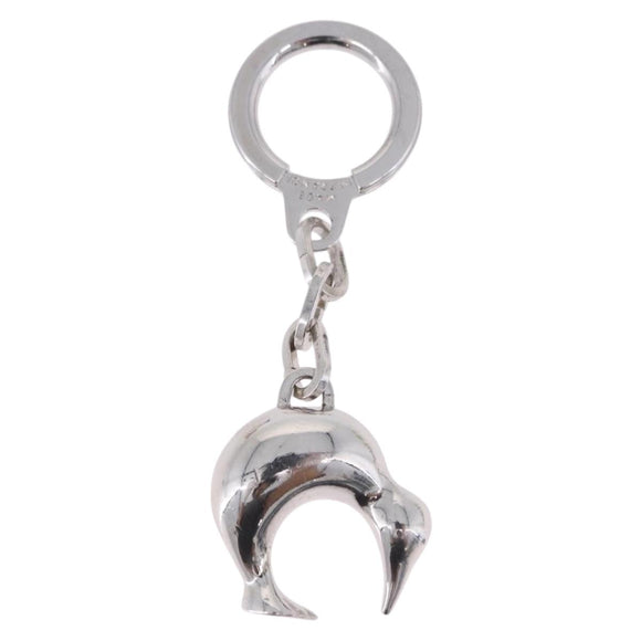 LOUIS VUITTON Porte ClesLV Cup Key Holder metal Silver LV Auth BA15234V
