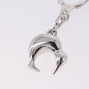 LOUIS VUITTON Porte ClesLV Cup Key Holder metal Silver LV Auth BA15234V-6