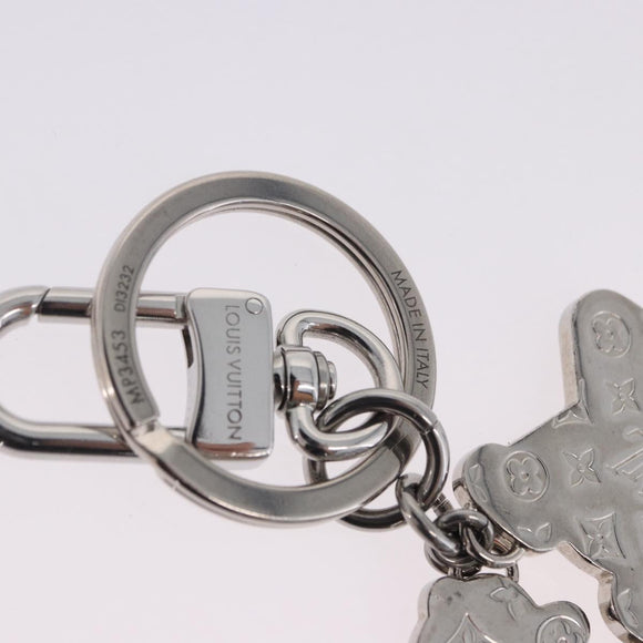 LOUIS VUITTON Key Holder metal Silver MP3453 LV Auth BA15235V