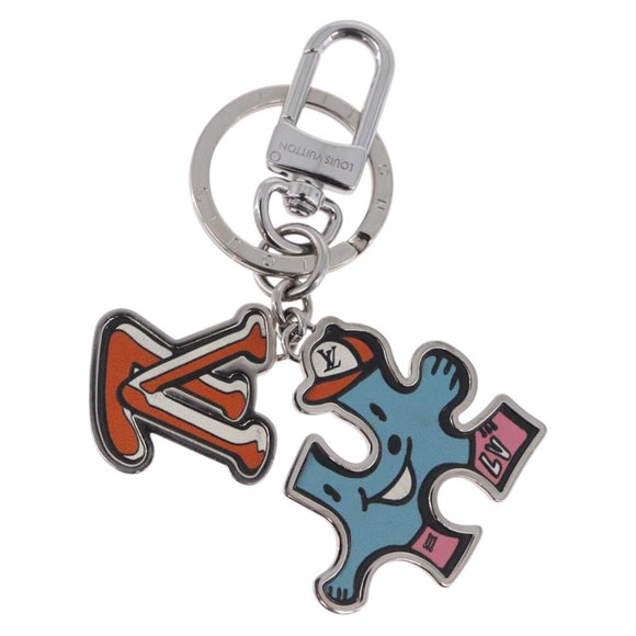 LOUIS VUITTON Key Holder metal Silver MP3453 LV Auth BA15235V