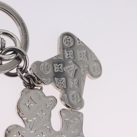 LOUIS VUITTON Key Holder metal Silver MP3453 LV Auth BA15235V