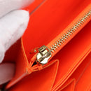 LOUIS VUITTON Monogram Graffiti Zippy Long Wallet Orange M93711 LV Auth BA15238-17