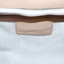 BVLGARI Chandra Hand Bag Canvas Beige Auth BA1524-18