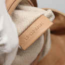 BVLGARI Chandra Hand Bag Canvas Beige Auth BA1524-12