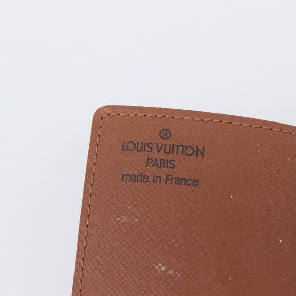 LOUIS VUITTON Monogram Porto Cartes Crdit Pression Card Case M60937 Auth BA15240