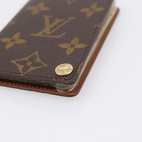 LOUIS VUITTON Monogram Porto Cartes Crdit Pression Card Case M60937 Auth BA15240