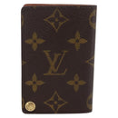 LOUIS VUITTON Monogram Porto Cartes Crdit Pression Card Case M60937 Auth BA15241-2